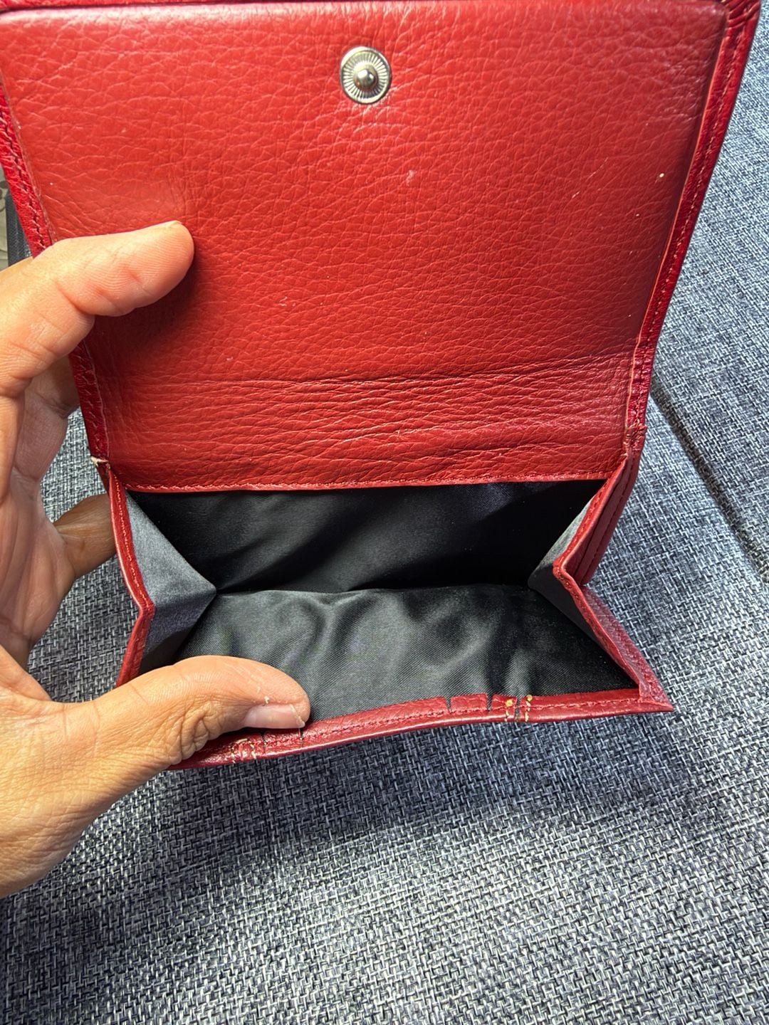 Brighton Bellissimo Heart Wallet Red Leather 8