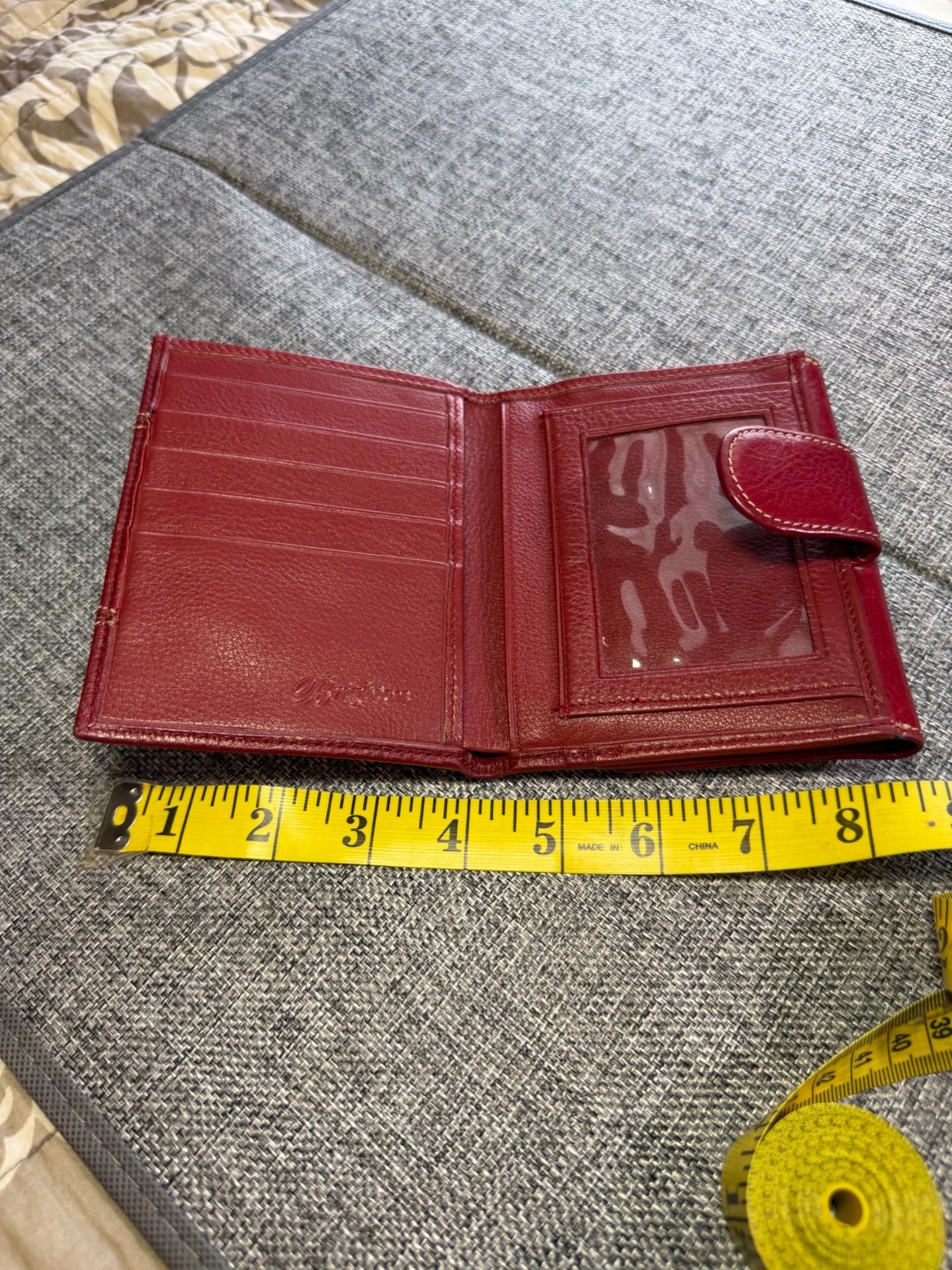 Brighton Bellissimo Heart Wallet Red Leather 11