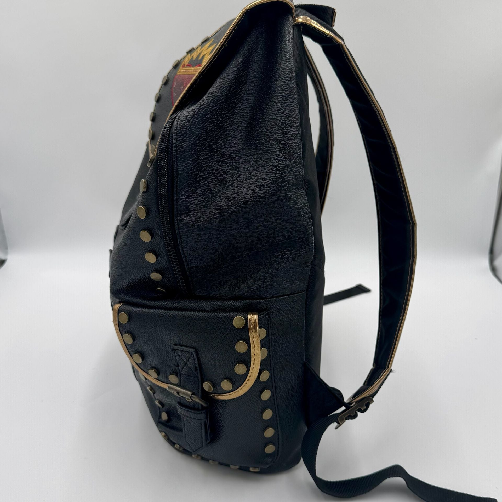 RARE Disney Store Descendants 3 Faux Leather Backpack Mal Evie Uma Senior Bag 5