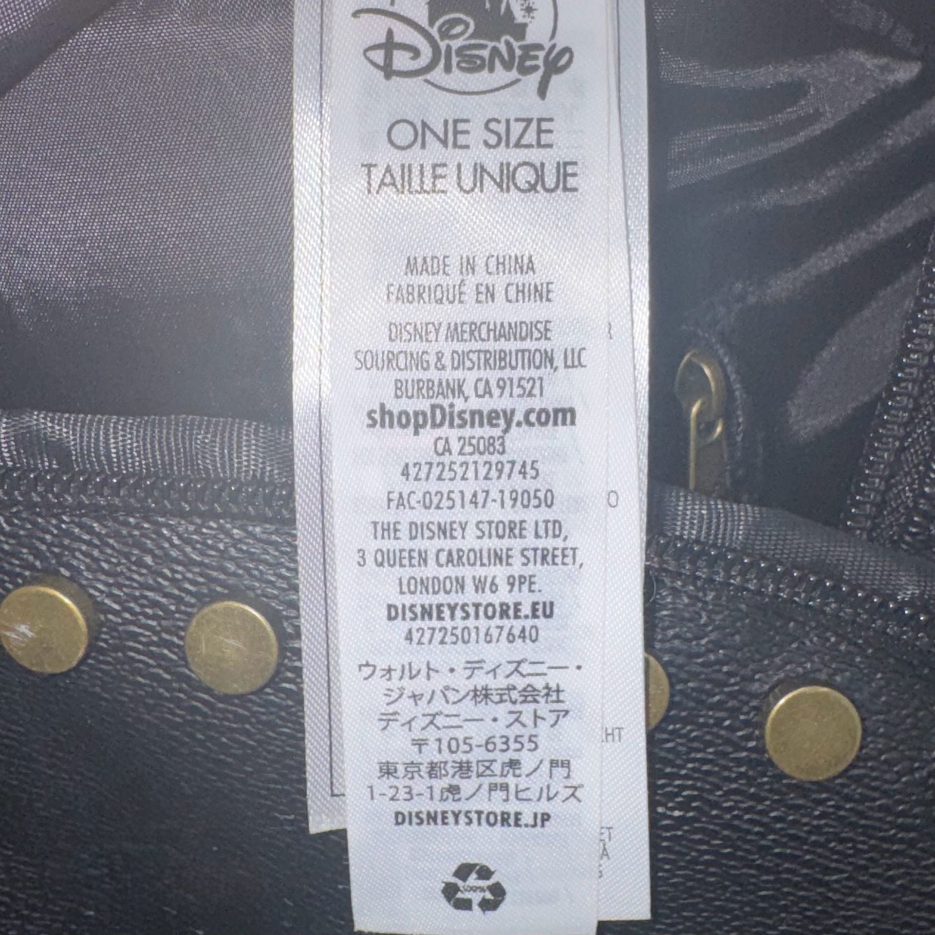 RARE Disney Store Descendants 3 Faux Leather Backpack Mal Evie Uma Senior Bag 11