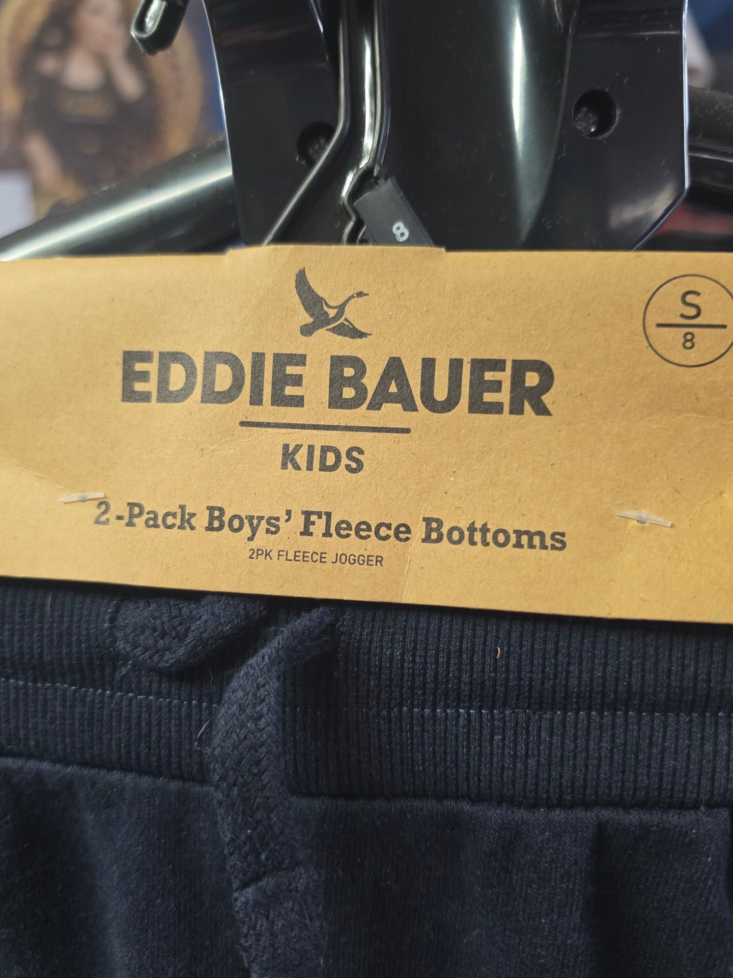 Eddie Bauer Kids Fleece Joggers Size S 8 2-Pack 2