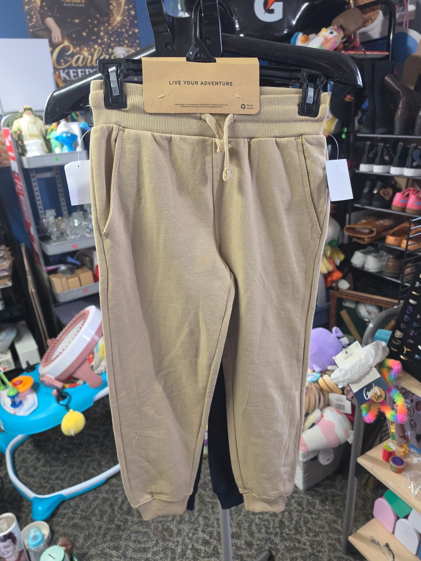 Eddie Bauer Kids Fleece Joggers Size S 8 2-Pack 4
