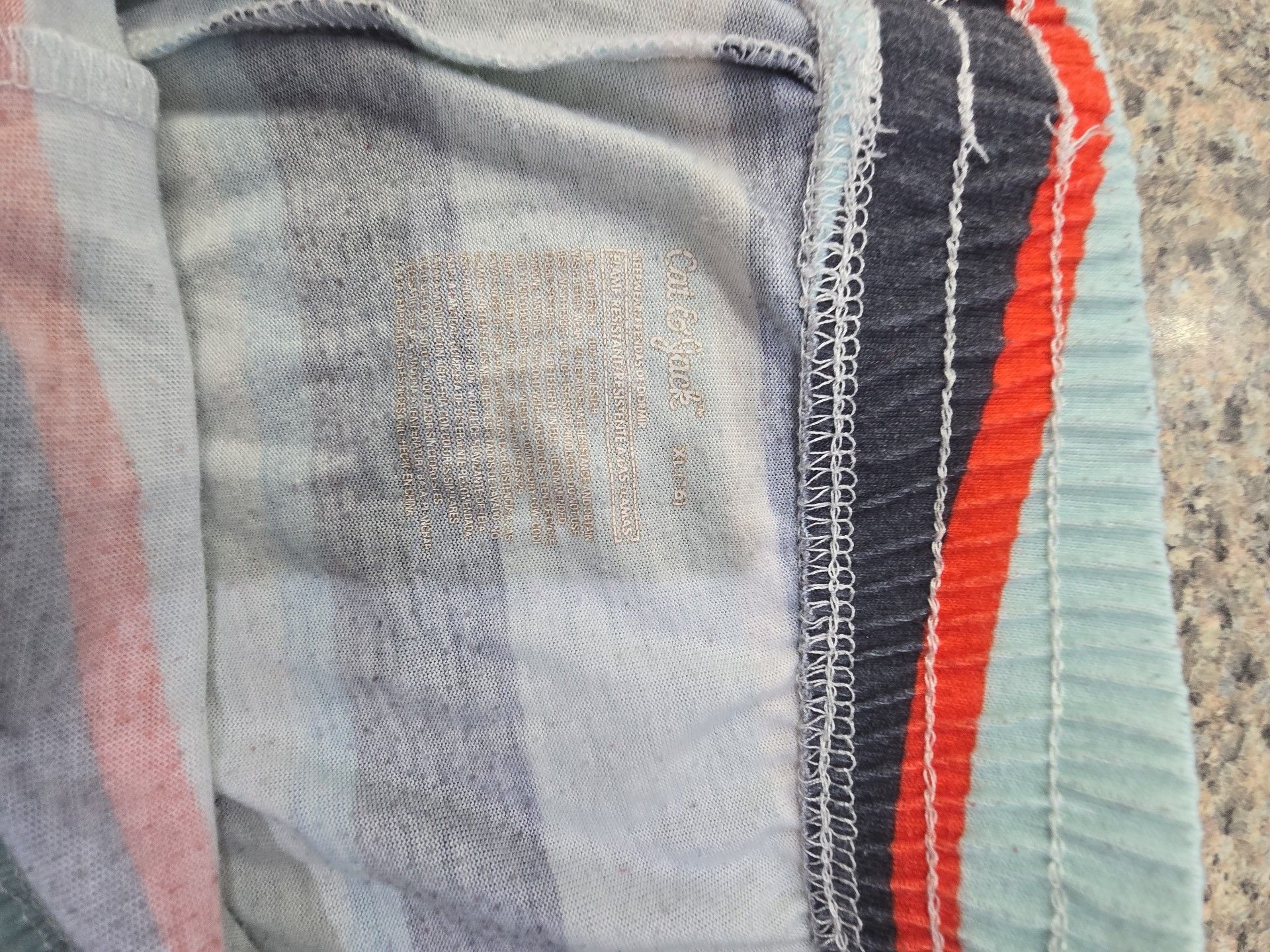 Cat & Jack Sleep Shorts Size XL(16) Multi Striped 4