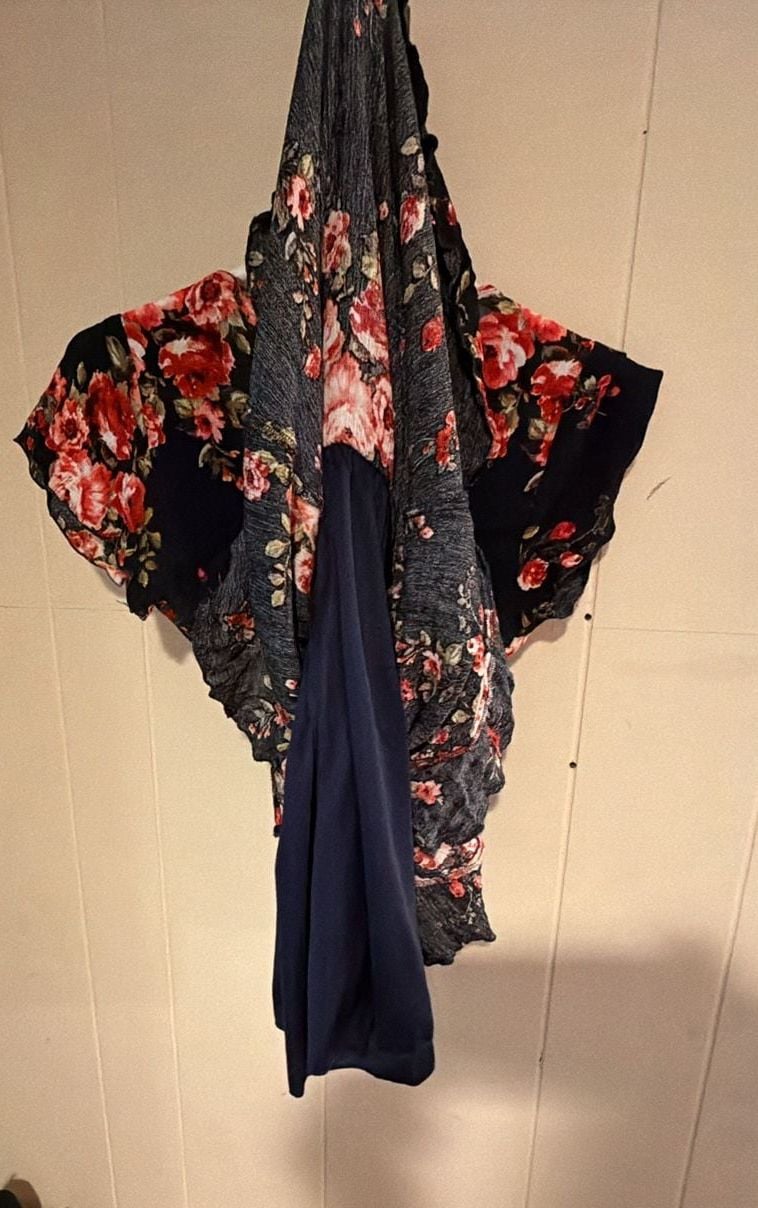 Altard State Callalily B22 Dress Size S Floral Wrap Short Sleeve 5
