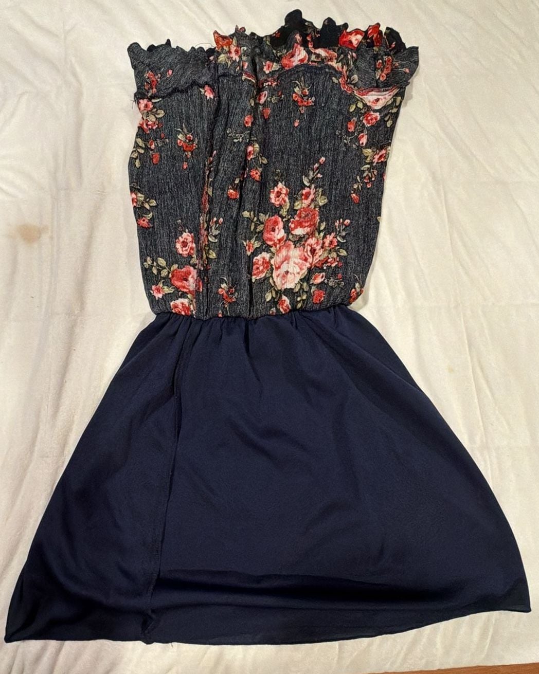 Altard State Callalily B22 Dress Size S Floral Wrap Short Sleeve 7
