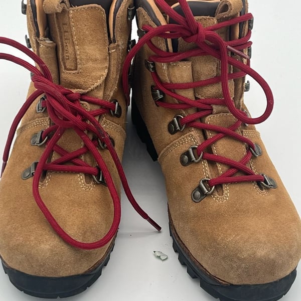 L.L. Bean Tek 2.5 Waterproof Suede Hiking Boots Size 8.5 Brown Gorpcore 
