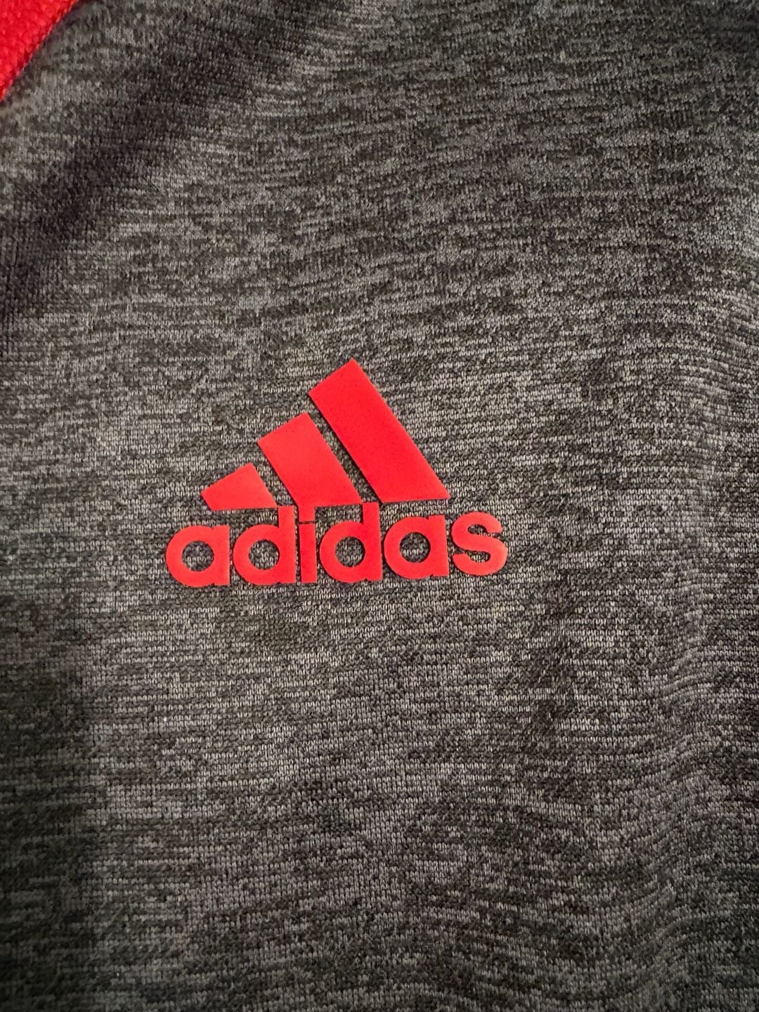 Adidas Nebraska Cornhuskers Varsity Jacket Size S Gray Red Climawarm 3