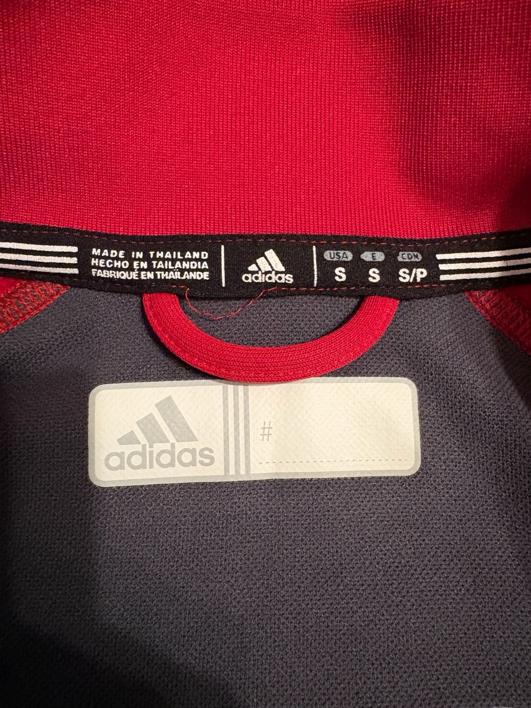 Adidas Nebraska Cornhuskers Varsity Jacket Size S Gray Red Climawarm 5