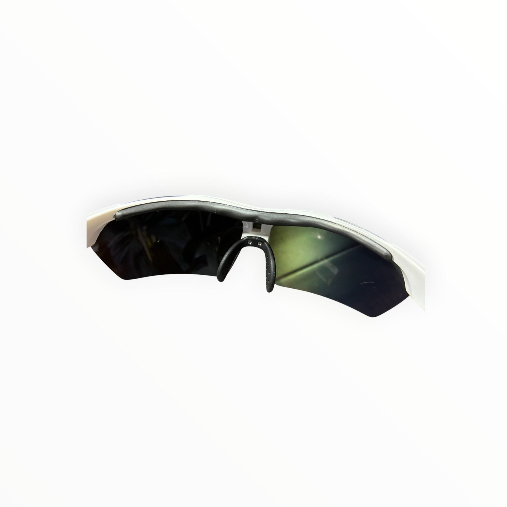 Torege Polarized Sports Sunglasses Interchangeable Lenses Kit White Case 12