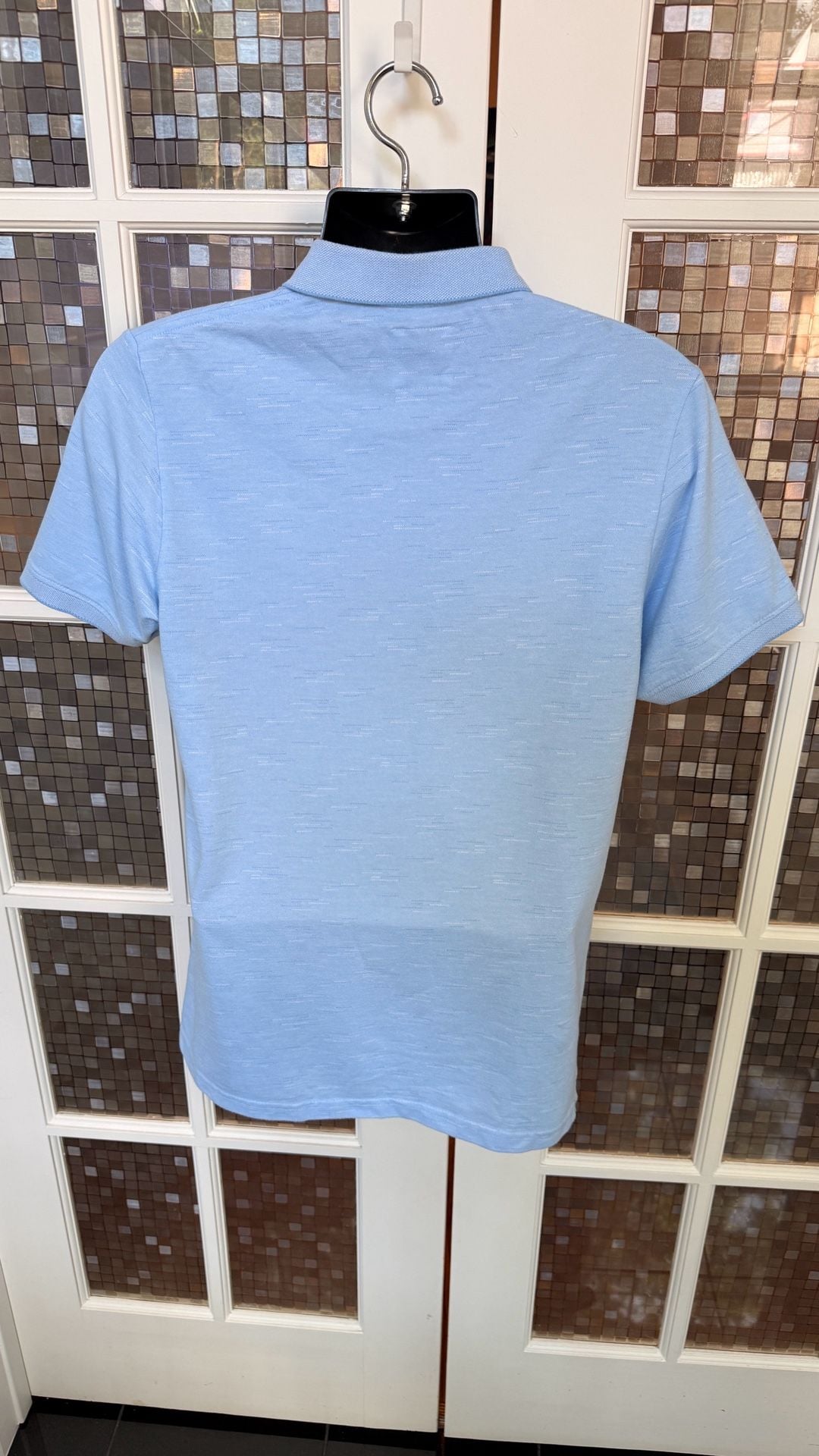 ORB Lab Technology Polo Shirt Size XXL Blue Short Sleeve 4