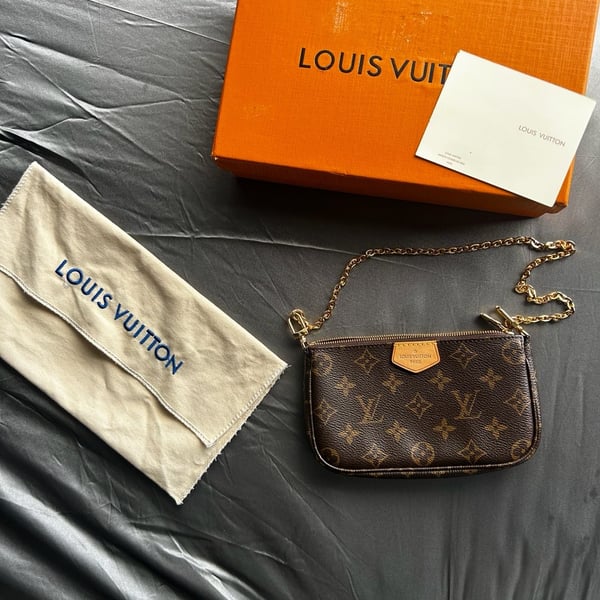 Louis Vuitton Multi Pochette Accessoires Pouch Monogram Canvas