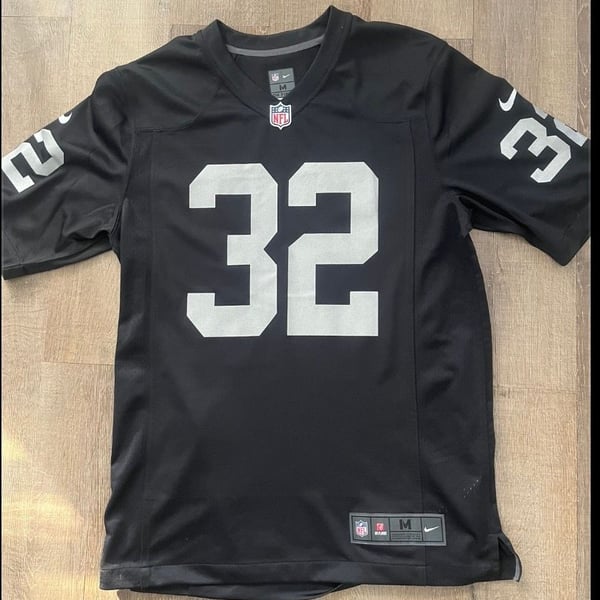 Nike Raiders Marcus Allen Jersey Size M Black NFL Game Retired Player