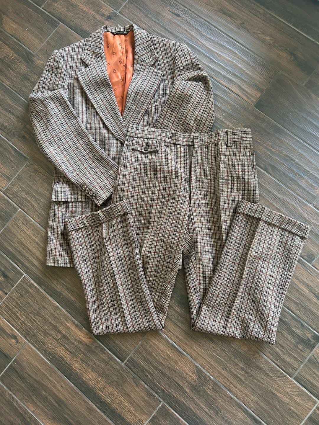 Vintage Christian Dior rare mafia suit 1