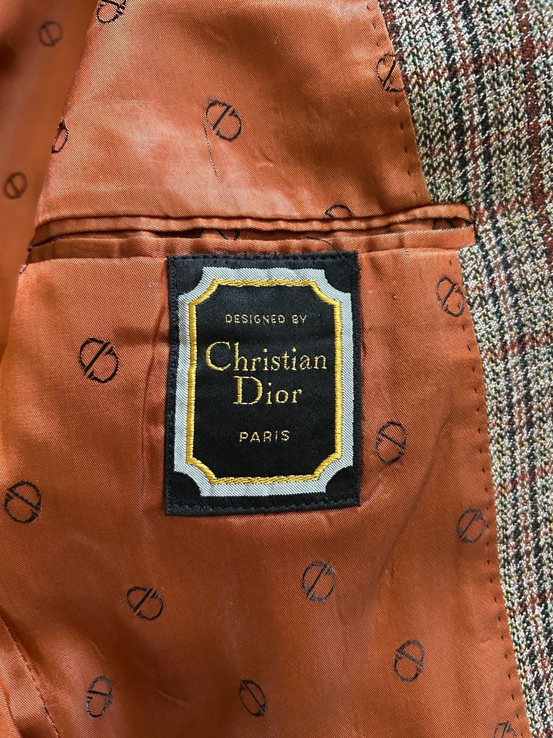 Vintage Christian Dior rare mafia suit 2