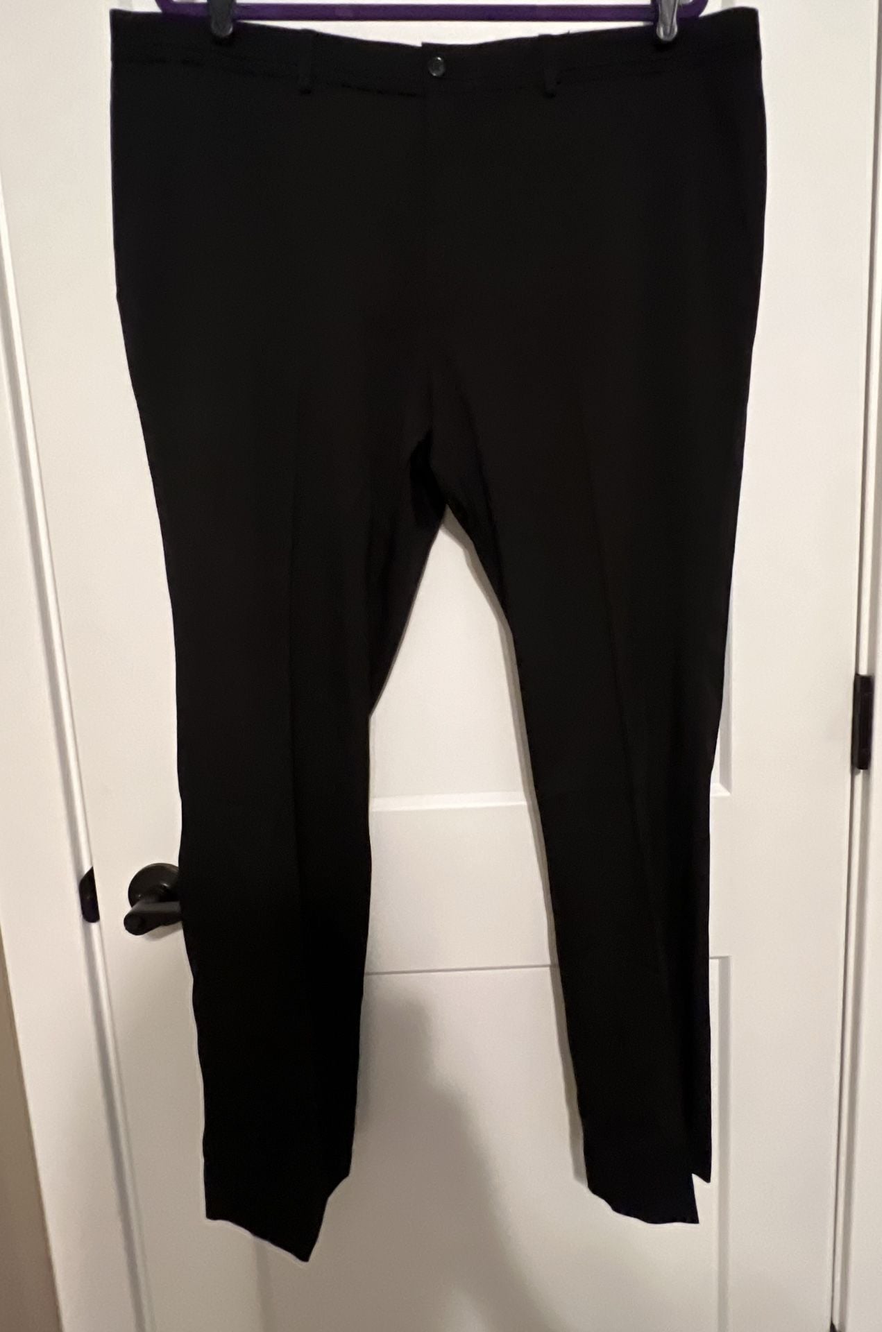 DKNY Dress Pants Size 40W x 30L Black 2