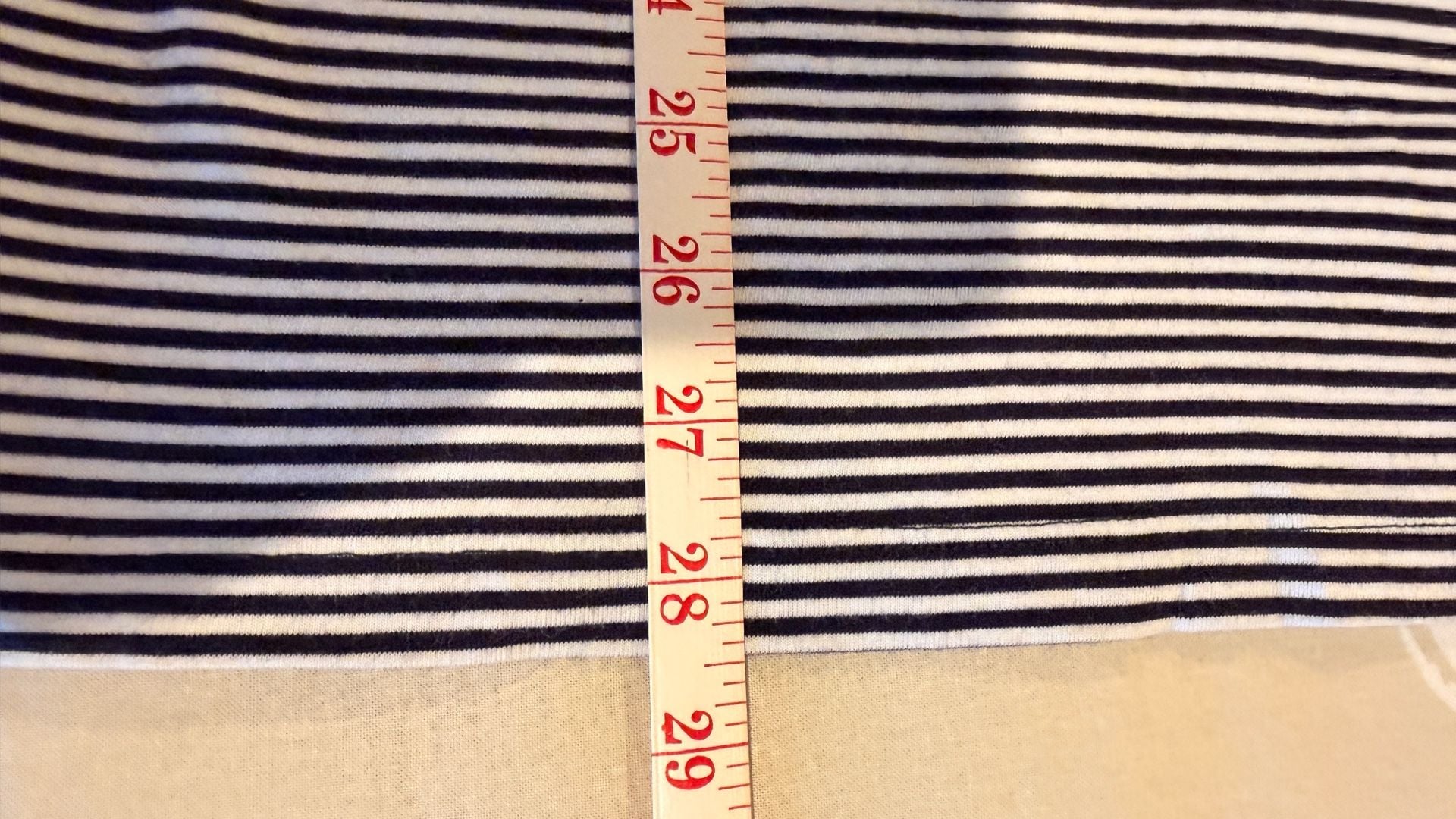 Zara Essentials Striped T-Shirt Size L Black White Relaxed Fit 8