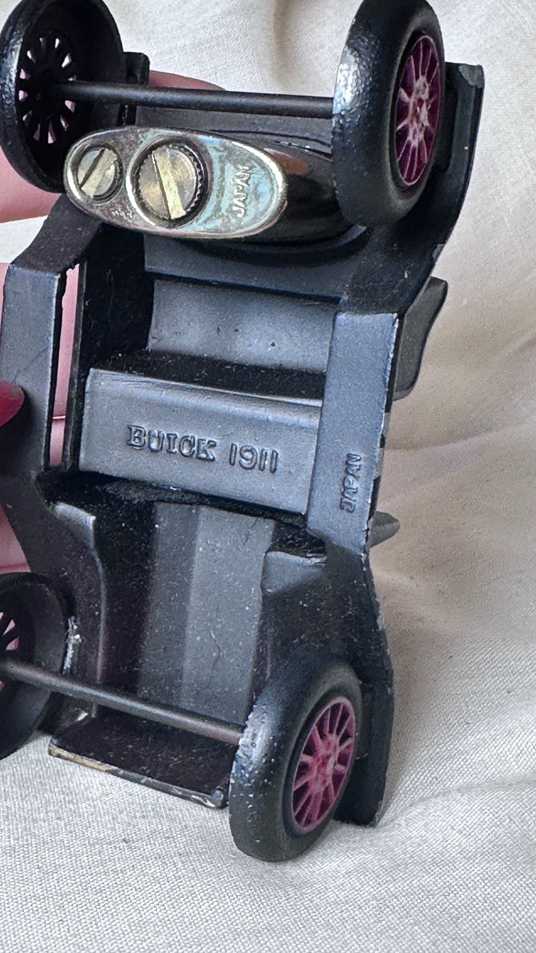 Vintage Buick 1911 Antique Car Table Lighter Japan Made 4