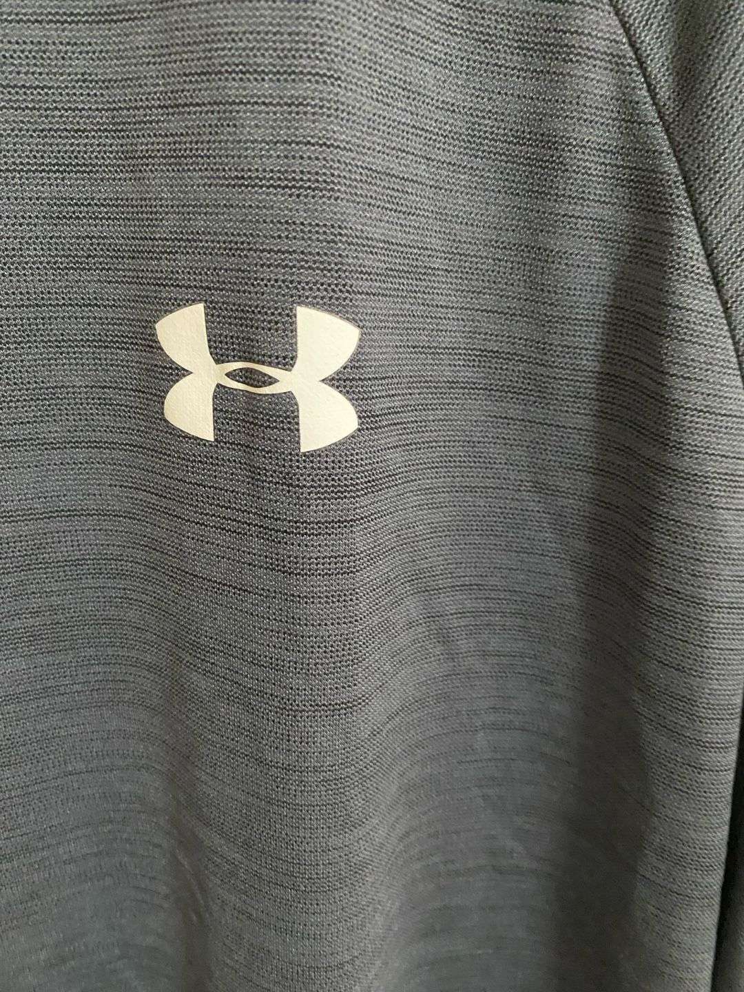 Under Armour Velocity T-Shirt Size XL Gray Short Sleeve HeatGear 4