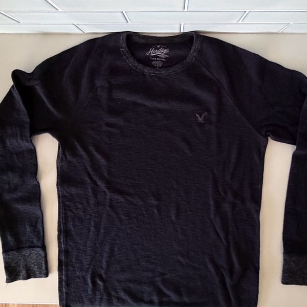 American Eagle Outfitters Heritage Thermal 100% cotton Size M