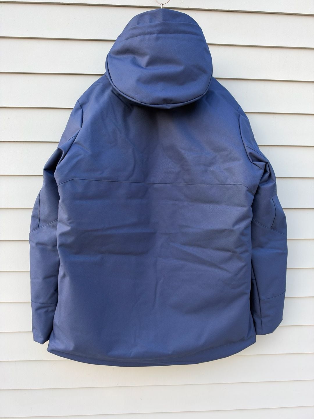 Nike 550 Down Parka Jacket Size L Navy Blue 8