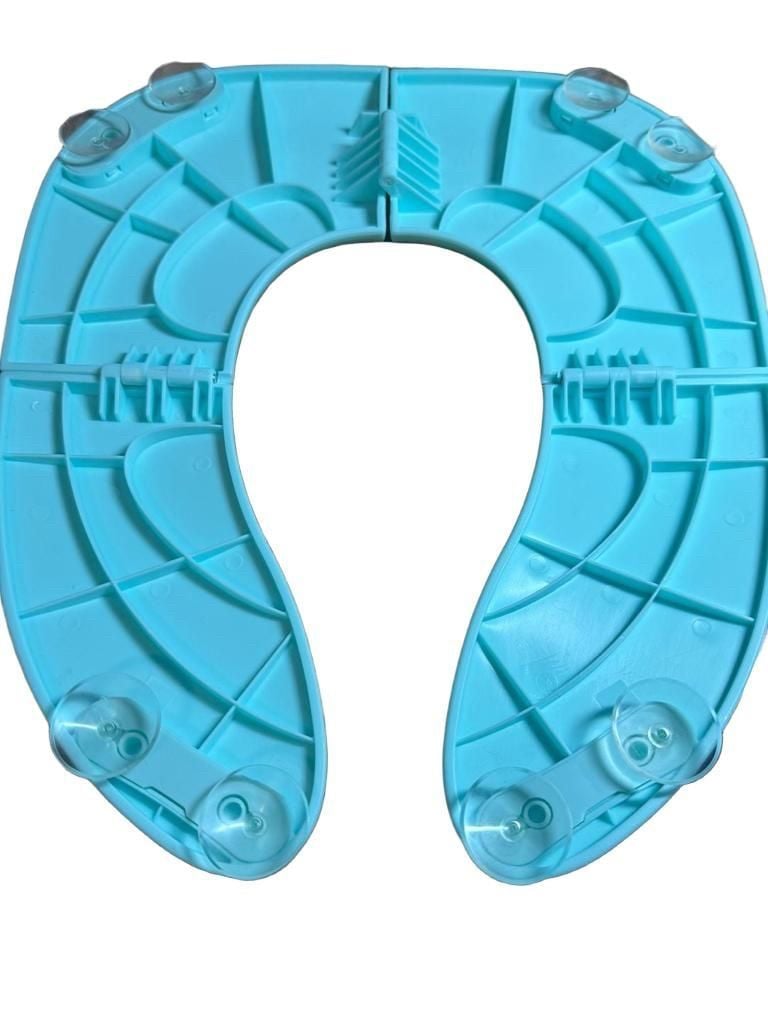 Jool Baby Folding Travel Potty Training Seat Blue With Travel Bag 3