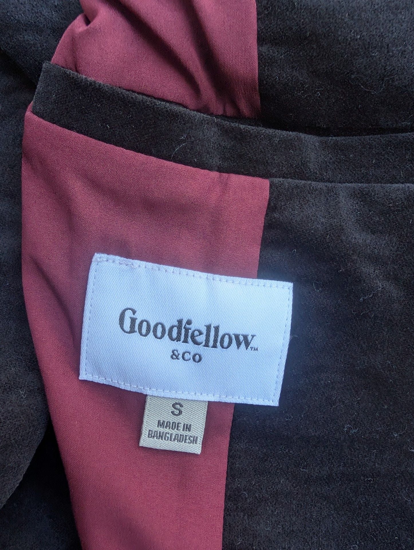 Goodfellow & Co Velvet Blazer Size S Black Sport Coat 2