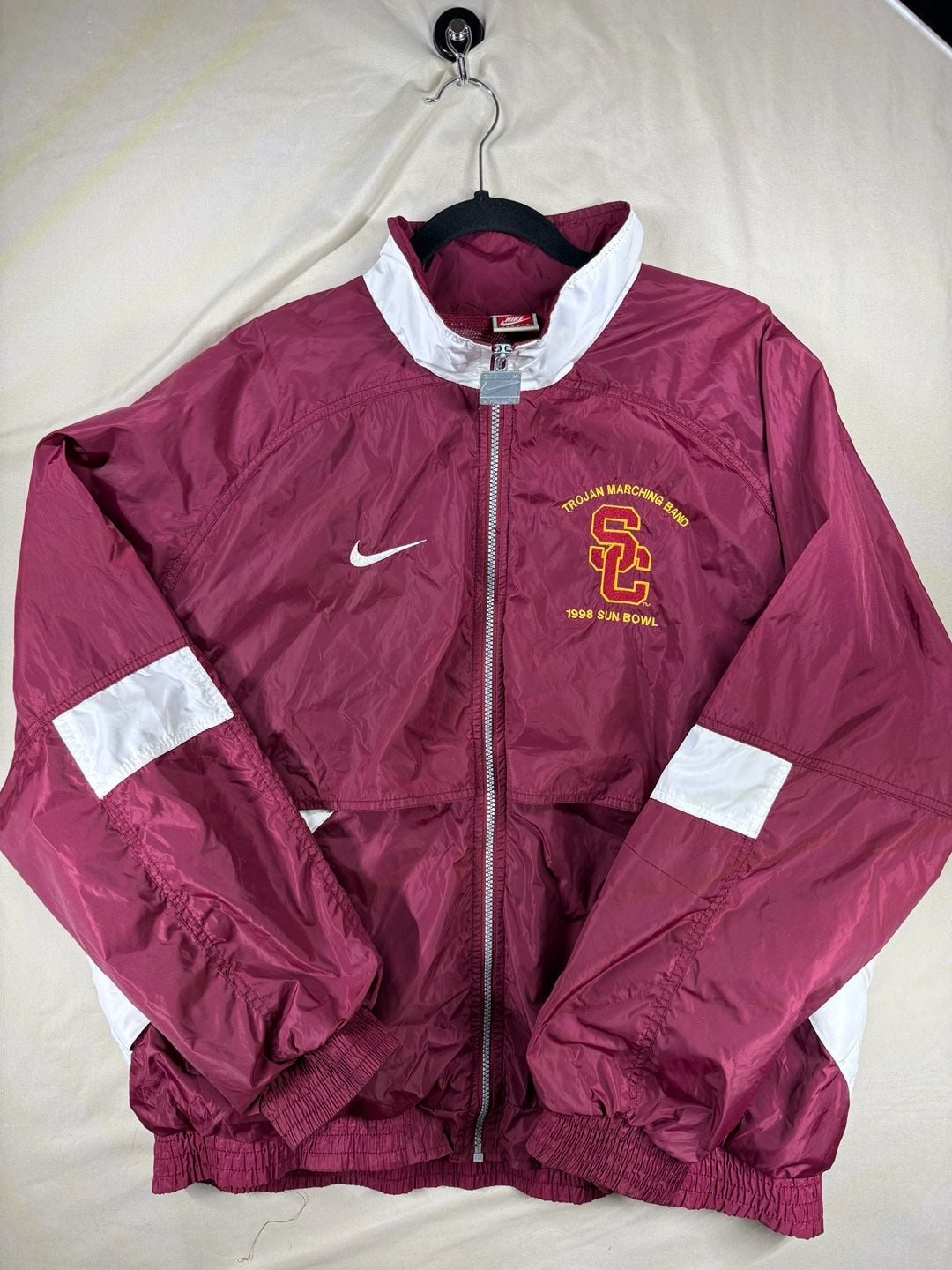 Nike USC Trojans 1998 Sun Bowl Windbreaker Size XL Vintage Jacket 2