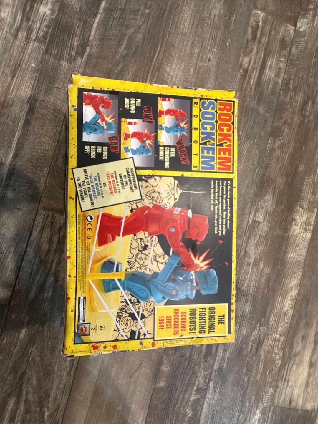 Mattel Rock Em Sock Em Robots Game 2