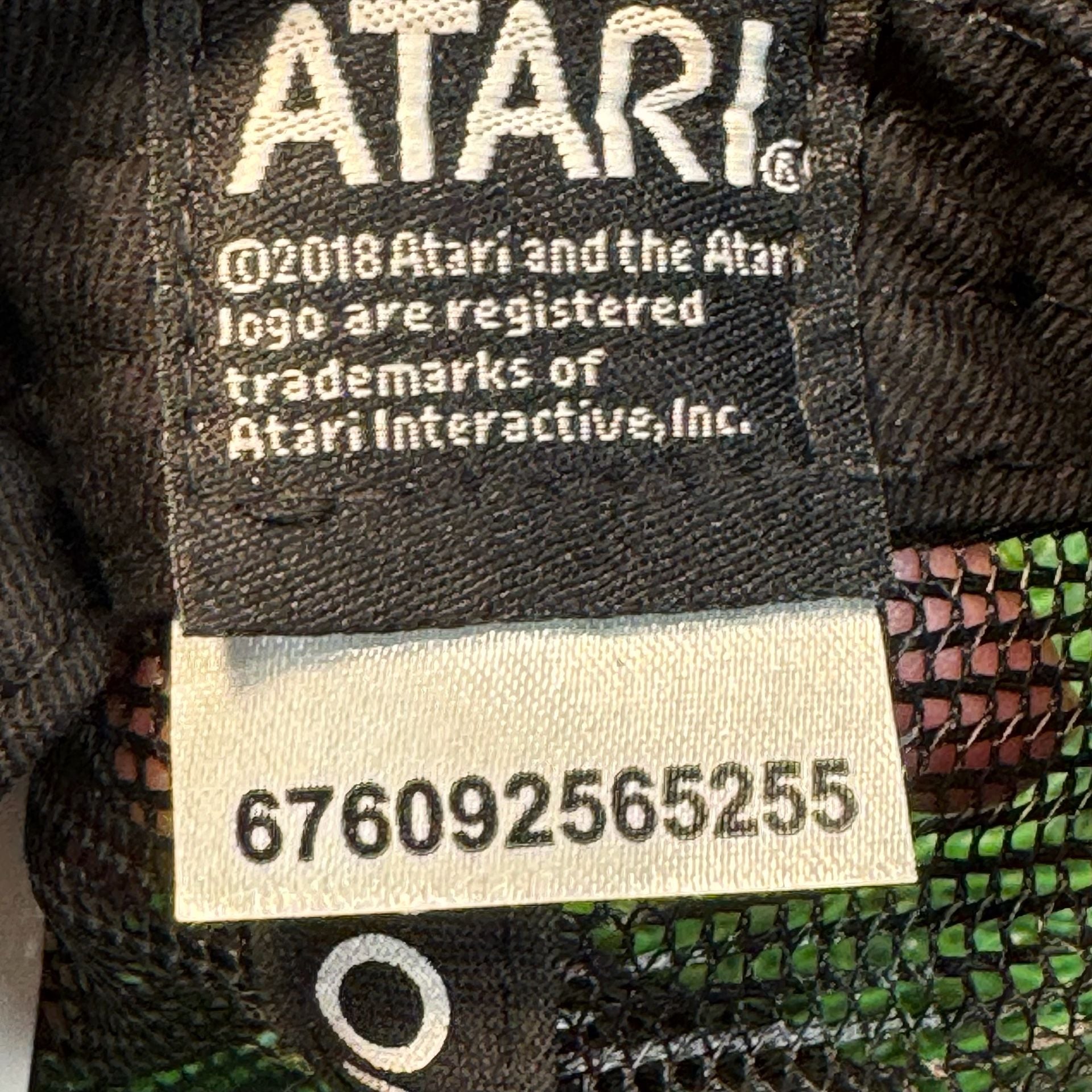 Atari PONG Trucker Hat NWT Retro Stripe Black Mesh Snapback H3 Headwear 6
