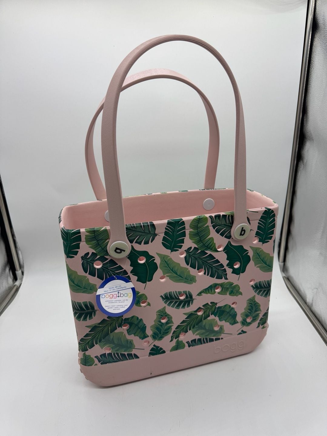 NWT - Bogg Bag Palm Print Tote Bag 2
