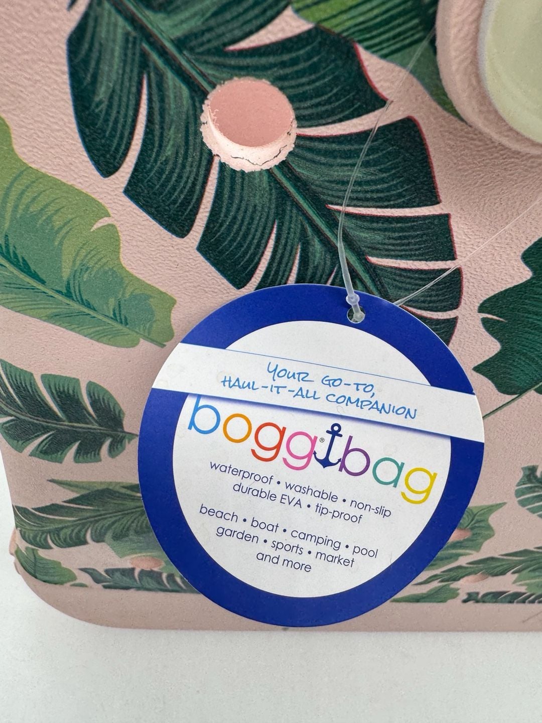 NWT - Bogg Bag Palm Print Tote Bag 3