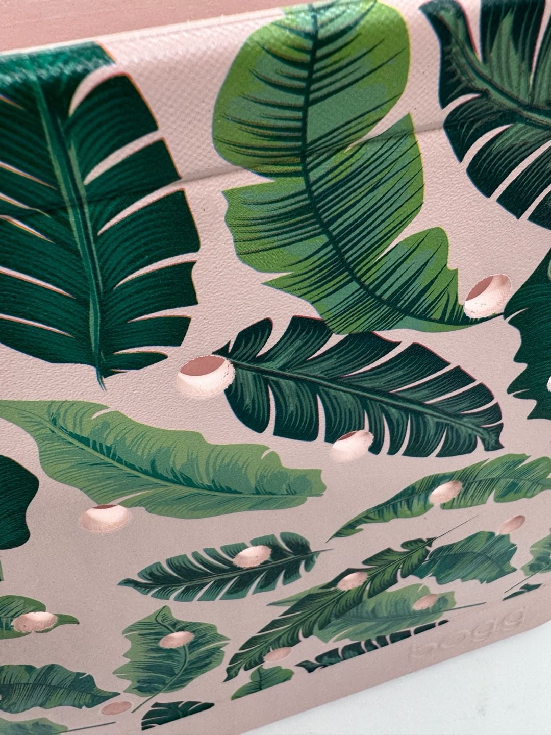 NWT - Bogg Bag Palm Print Tote Bag 4