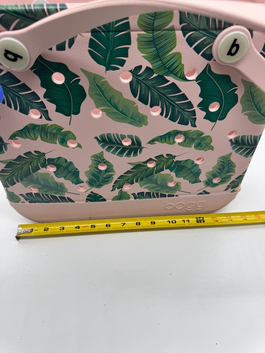 NWT - Bogg Bag Palm Print Tote Bag 12