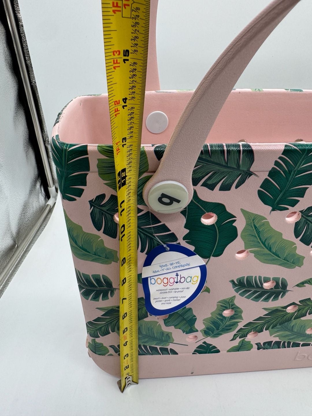 NWT - Bogg Bag Palm Print Tote Bag 14