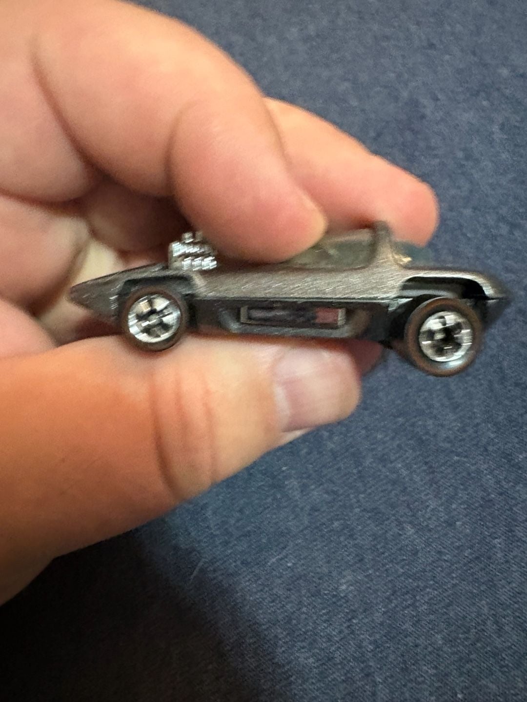 Hot Wheels Silhouette 25th Anniversary Vintage Series Silver Car 1