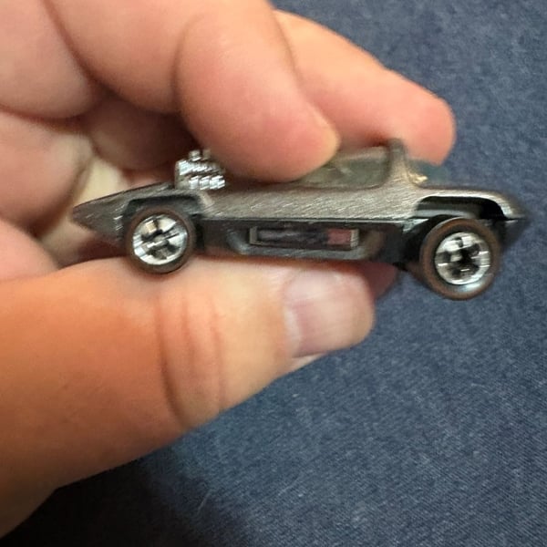 Hot Wheels Silhouette 25th Anniversary Vintage Series Silver Car