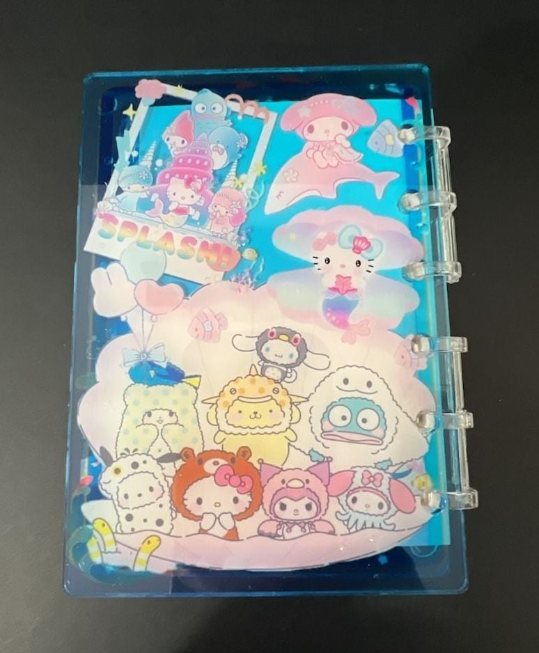 Sanrio Hello Kitty and Friends Acrylic Shaker Notepad 3