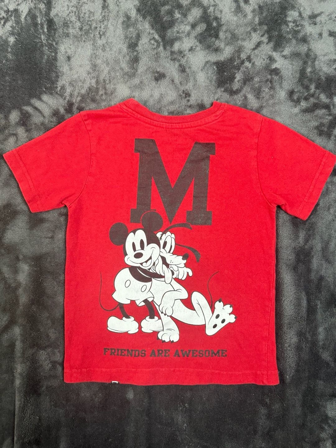 Kids Disney Mickey And Friends Graphic T-Shirt Size 4 Red#125 5