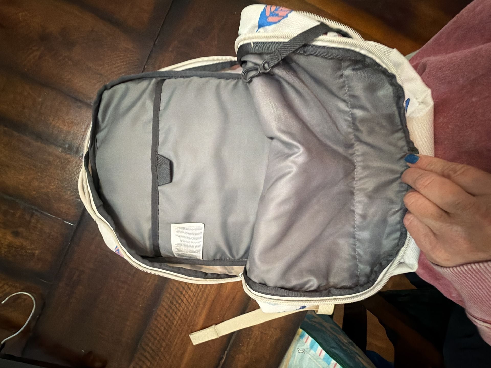 The North Face Jester Backpack Gardenia White Butterfly Floral 3