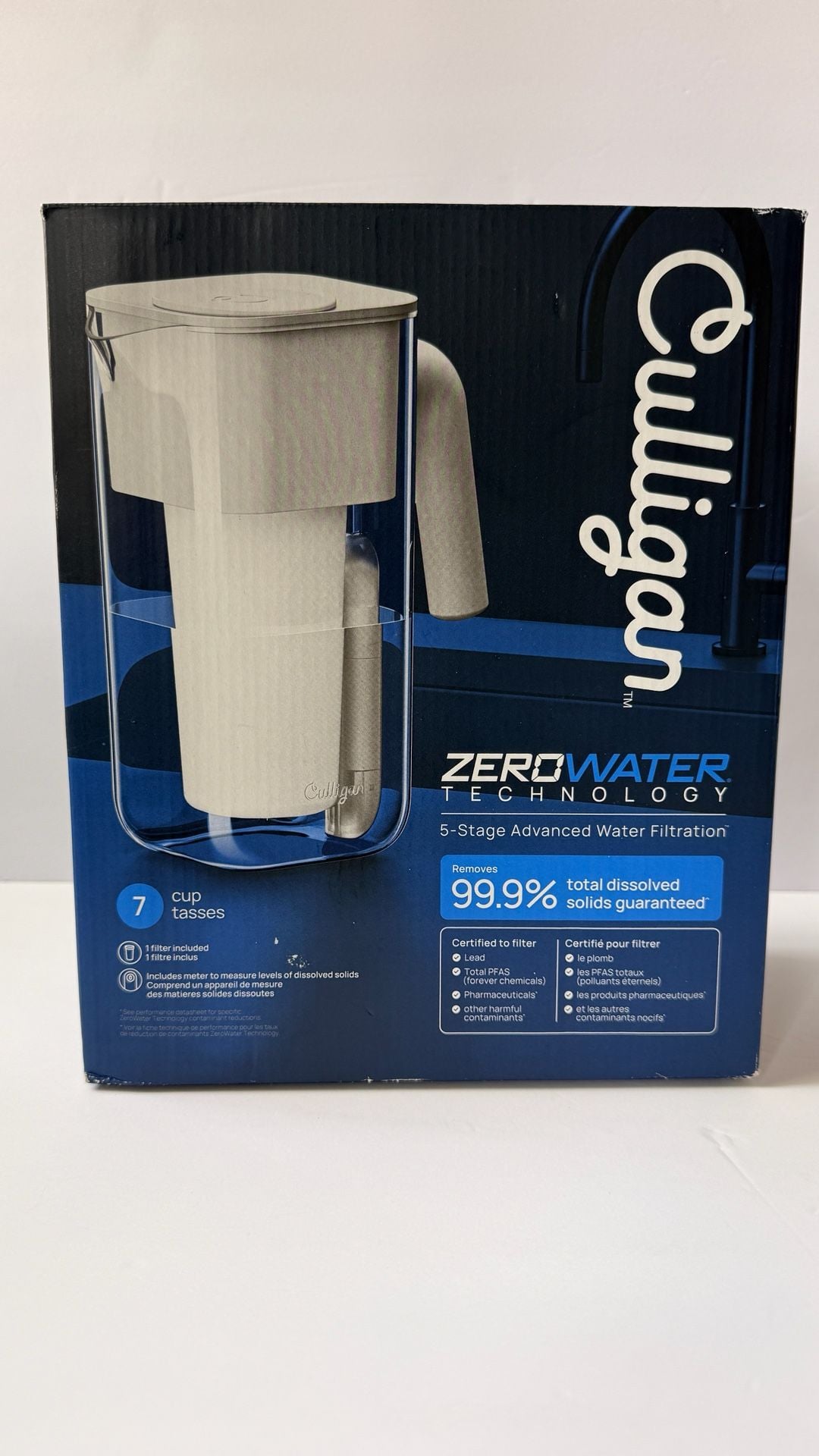 Culligan ZeroWater Technology 7 Cup Water Filter Pitcher 1