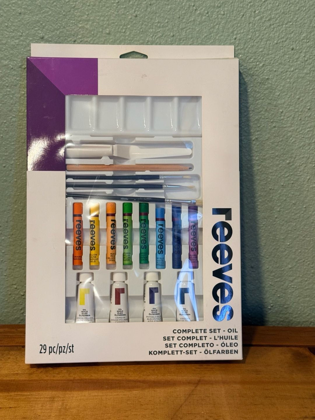 Reeves Complete Set Oil 29 Piece Art Kit 1