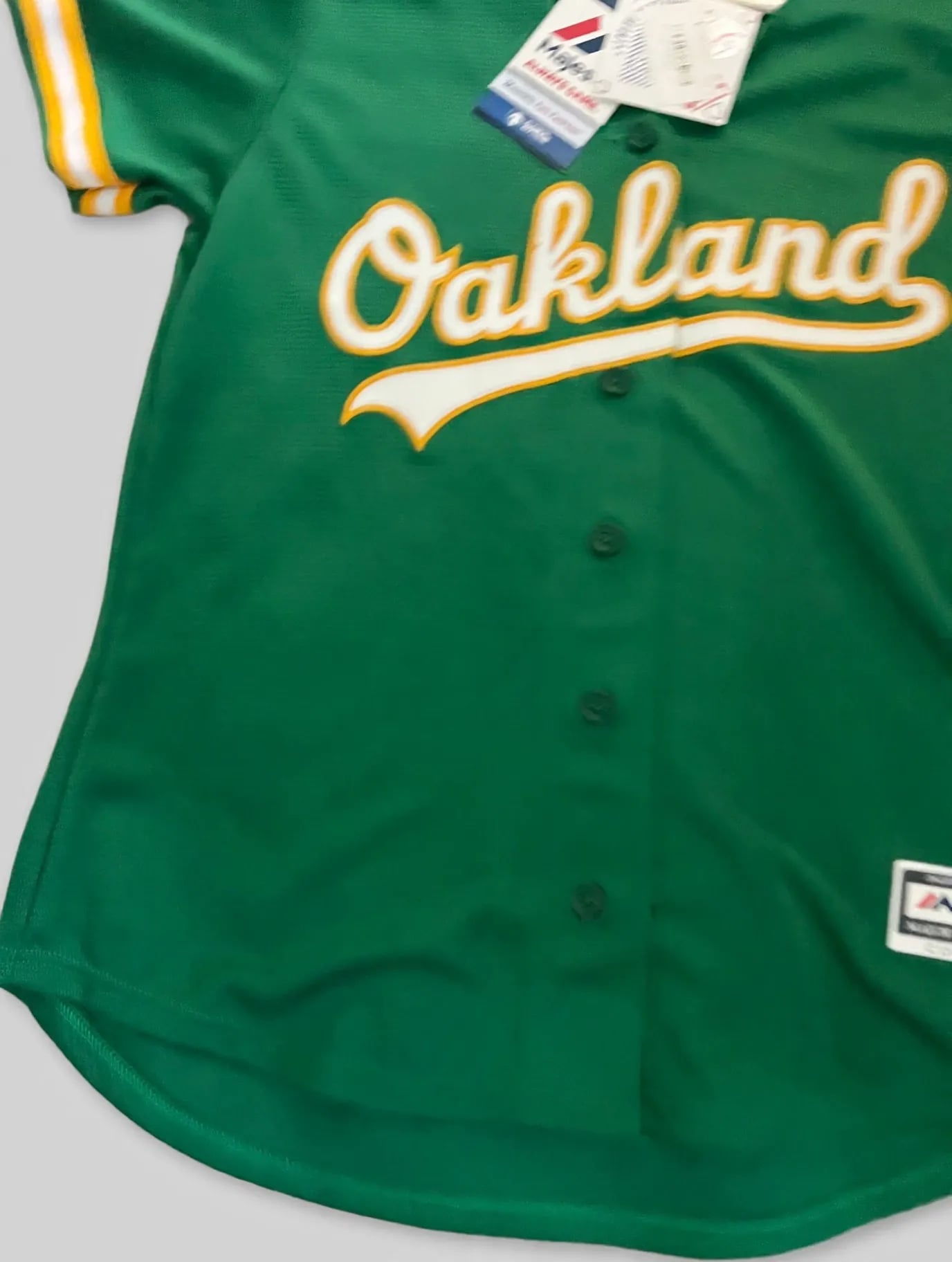 Majestic Athletic Oakland Athletics Baseball Jersey Green 5