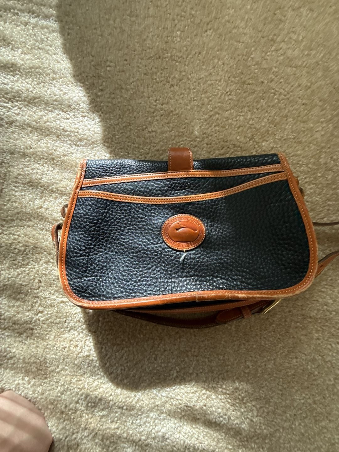 Dooney & Bourke Vintage All Weather Leather Equestrian Crossbody Bag 2