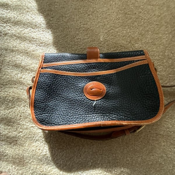 Dooney & Bourke Vintage All Weather Leather Equestrian Crossbody Bag