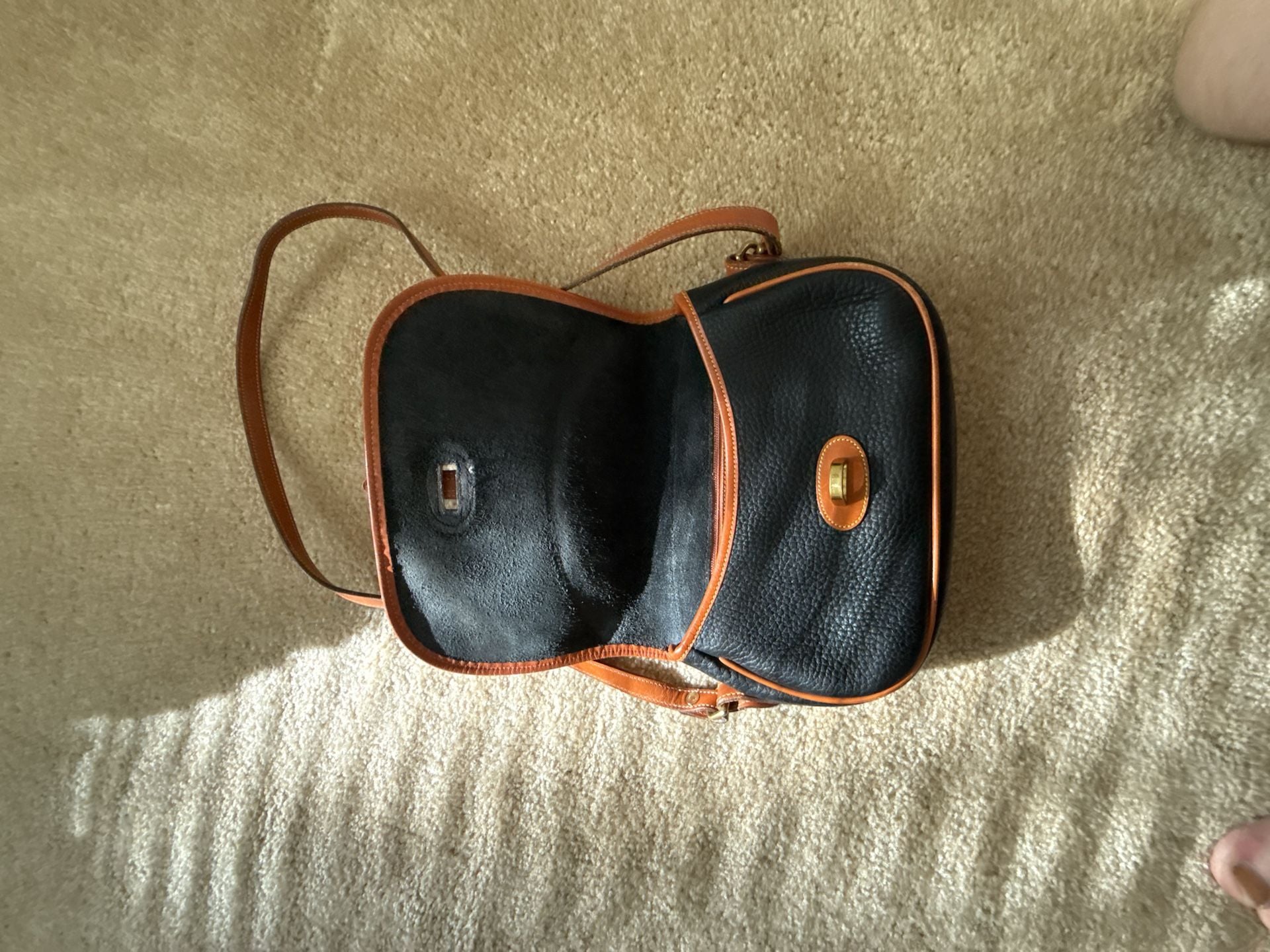 Dooney & Bourke Vintage All Weather Leather Equestrian Crossbody Bag 5