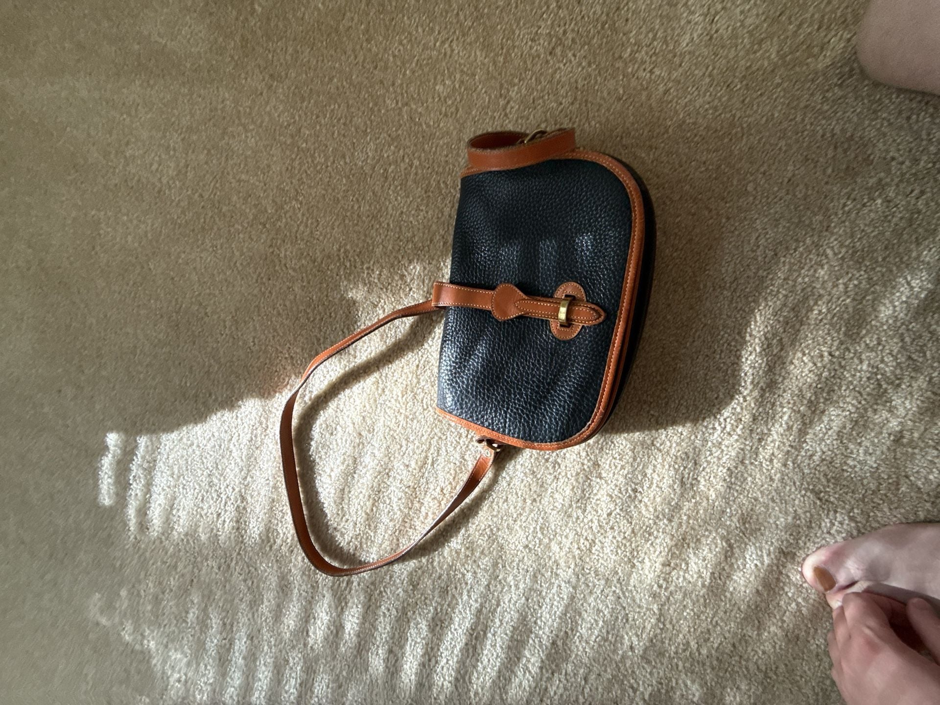 Dooney & Bourke Vintage All Weather Leather Equestrian Crossbody Bag 7