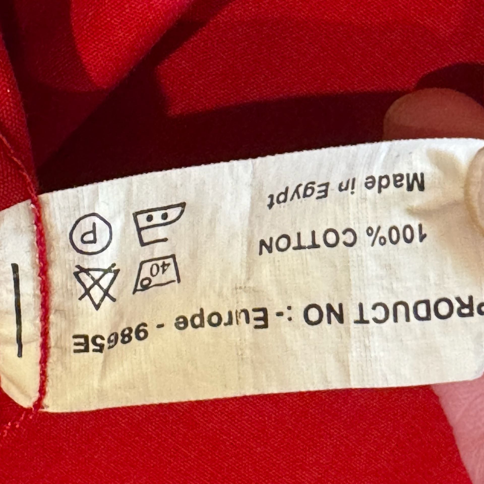 Alexander Lloyd London Men’s Red Dress Shirt 16.5/42 Long Sleeve Button Up 8