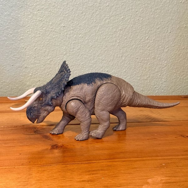 Mattel Jurassic World Nasutoceratops Dinosaur Action Figure