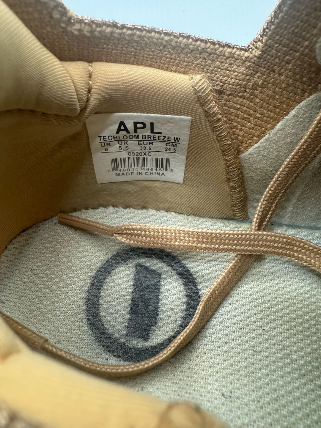 APL TechLoom Breeze Rose Gold Sneakers 9