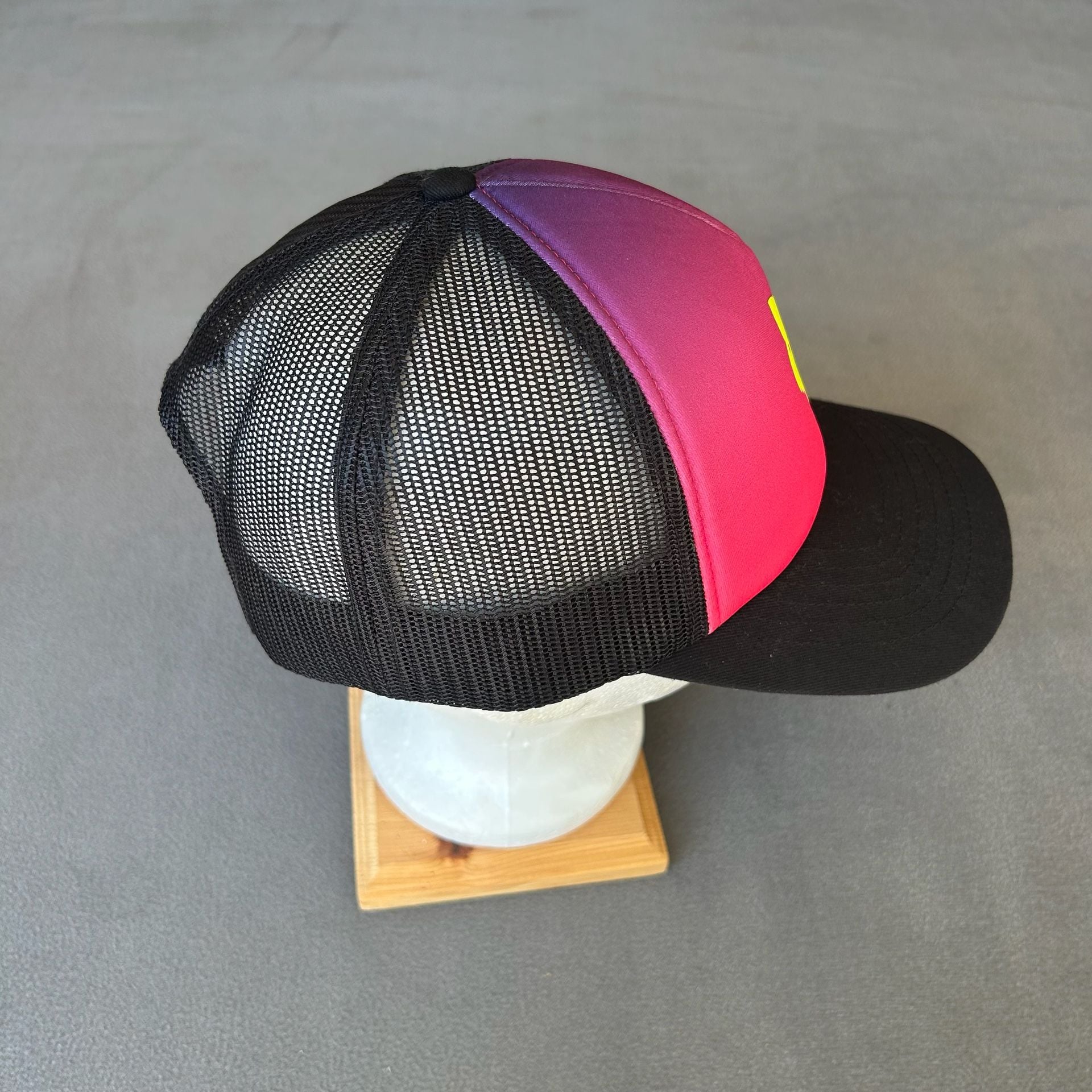 Fox Racing Vision Snapback Trucker Hat Pink Purple 5